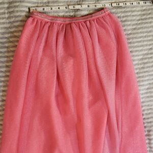 Cat & Jack Shimmering Pink Midi Skirt